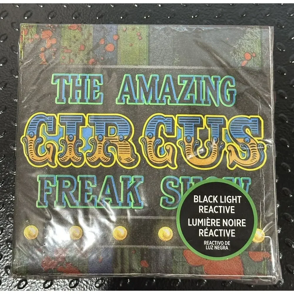200 Count Creepy Carnival The Amazing Circus Freak Show 6.5